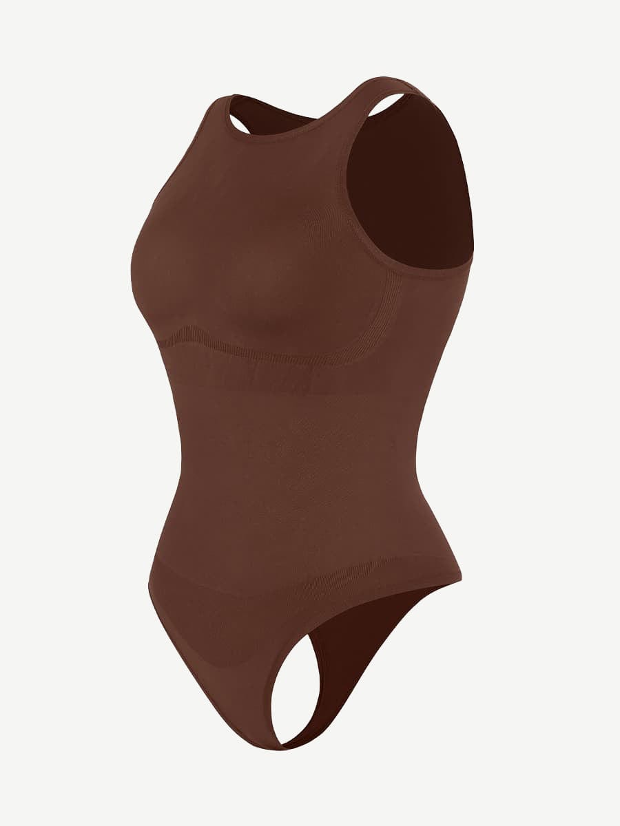 Wholesale ๐ฟ Eco-friendly Seamless Outer Crew Thong Bodysuit