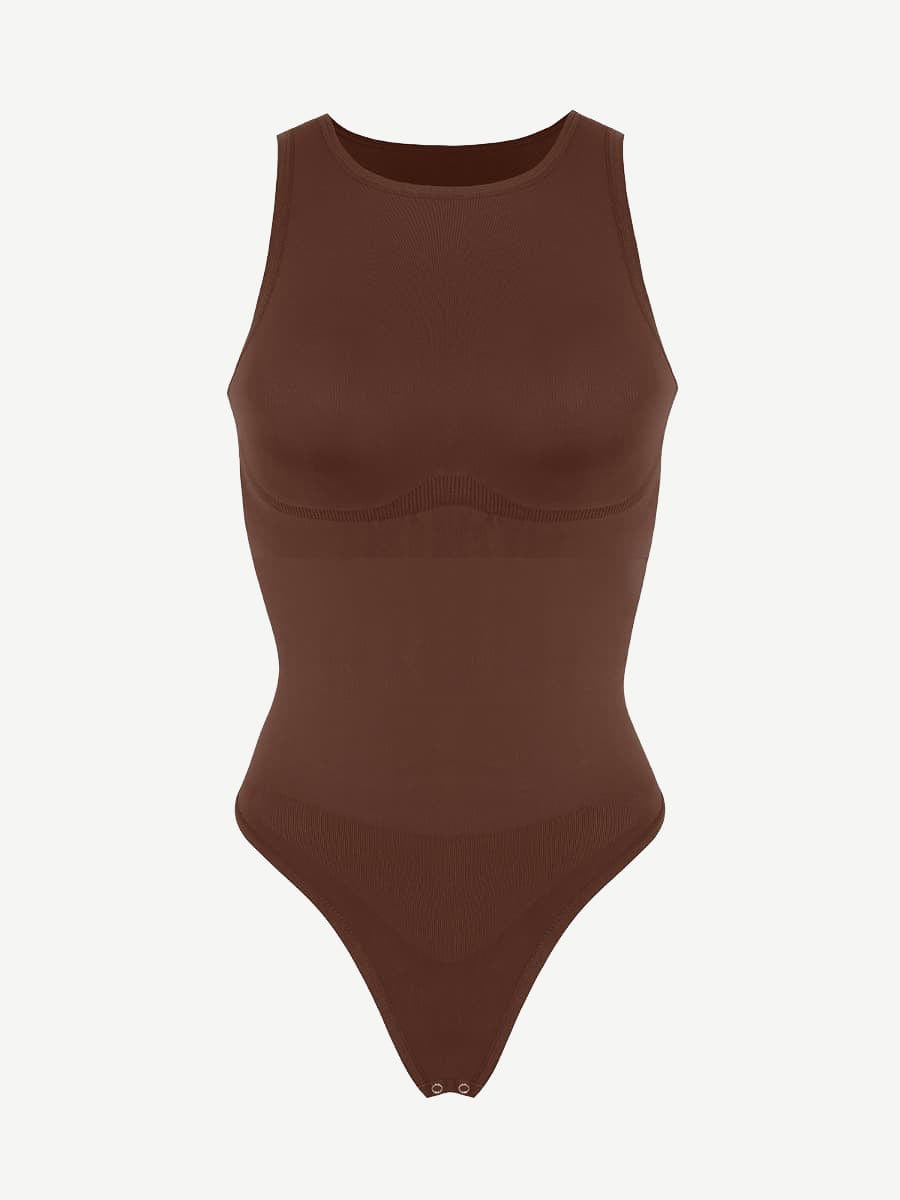 Wholesale ๐ฟ Eco-friendly Seamless Outer Crew Thong Bodysuit