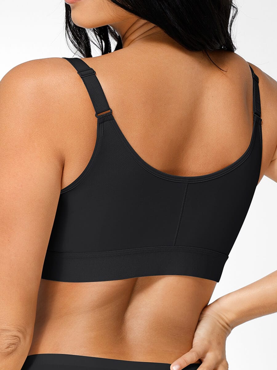 SHAPELX - Post Surgery Full Coverage Compression Surgical Front Closure Mastectomy Bras