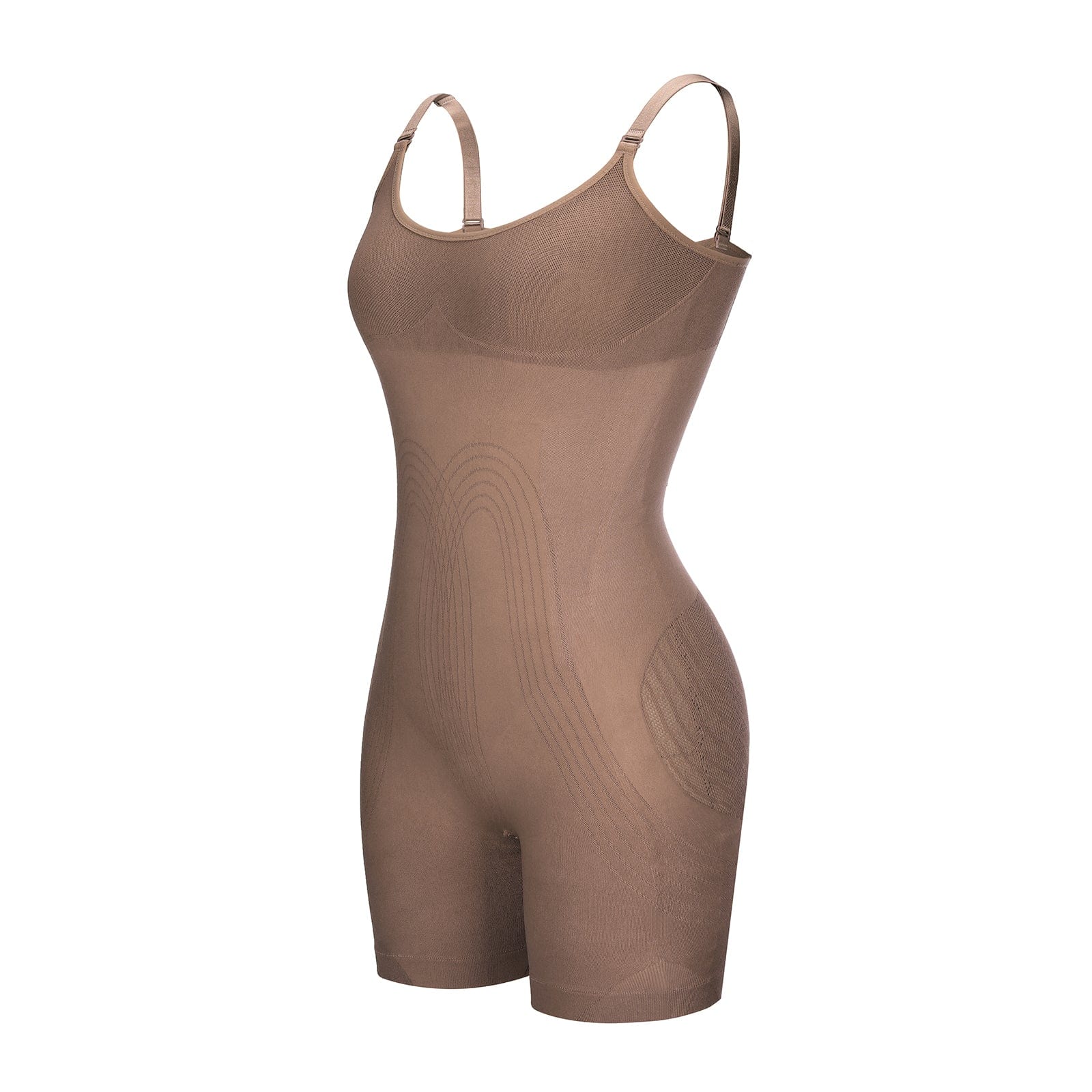 Wholesale Black Open Gusset Seamless Bodysuit Shapewear Superfit Everyday